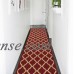 Ottomanson Ottohome Collection Contemporary Morrocan Trellis Design Non-Slip Rubber Backing Area or Runner Rug   555756145